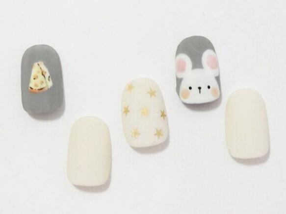 新年美甲 | 可可愛愛的鼠年美甲，也太可愛了