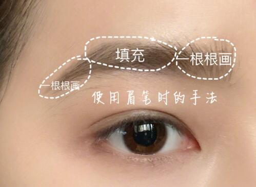 自然野生眉怎么畫？快去廣西化妝課堂看看吧
