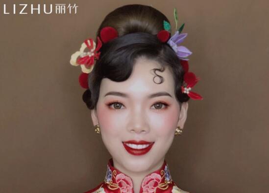 麗竹彩妝作品|中國古風造型，不負一世韶光