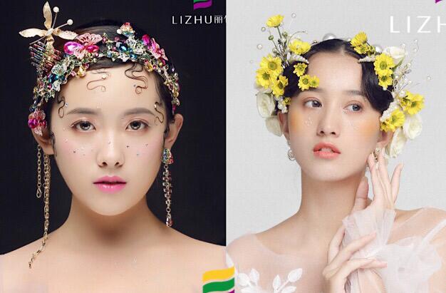 南寧化妝學校：森系復(fù)古舞臺妝