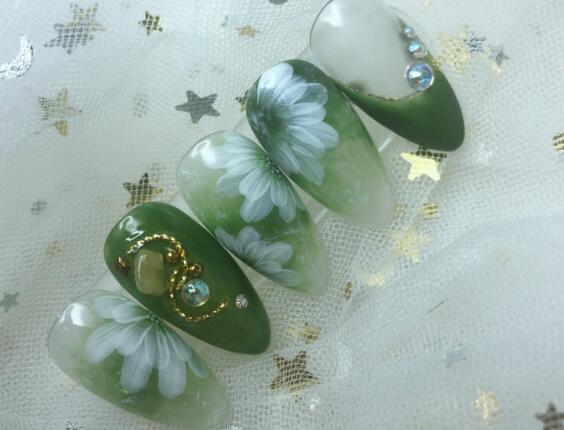 麗竹美甲作品：都是你愛的色系美甲