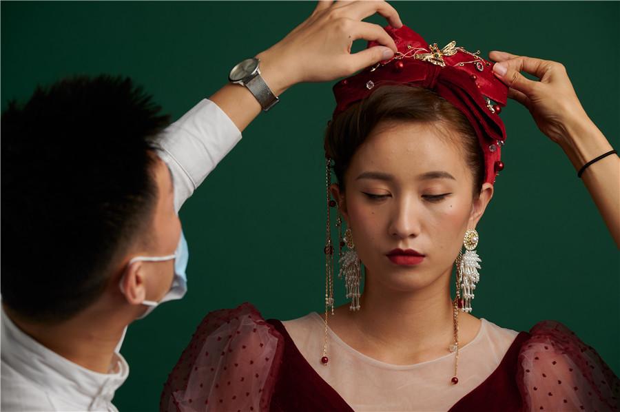 麗竹彩妝作品：經(jīng)典復(fù)古名媛造型