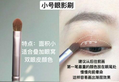 還不會(huì)用眼影刷？南寧彩妝造型學(xué)校教你