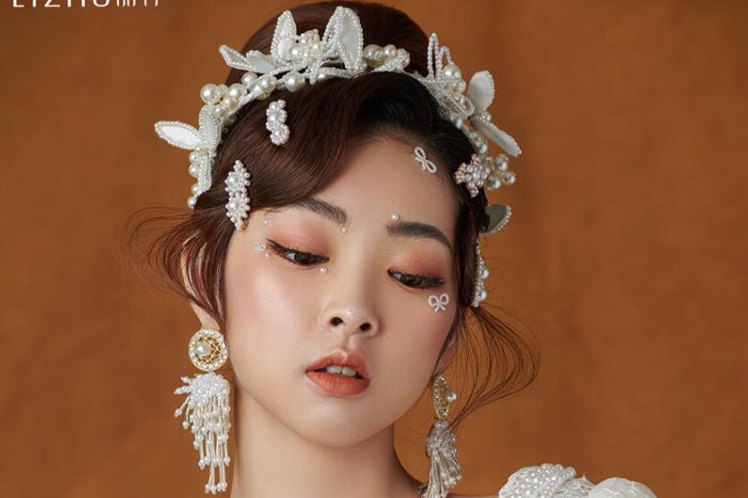 輕奢復(fù)古珍珠妝容，南寧熱門化妝培訓(xùn)作品