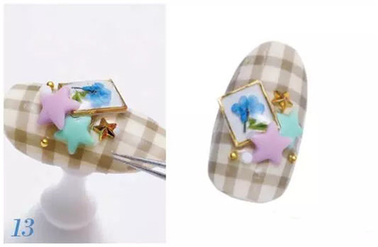 干花美甲怎么做？南寧學美甲的學校教你