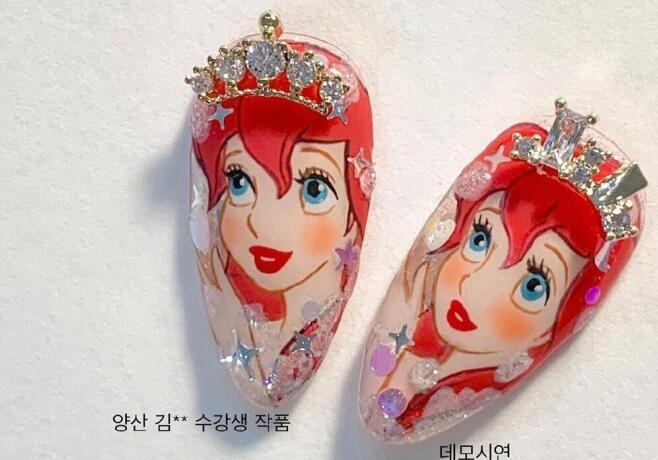 彩繪迪士尼美甲，南寧口碑好的美甲學(xué)校邀你一起畫(huà)