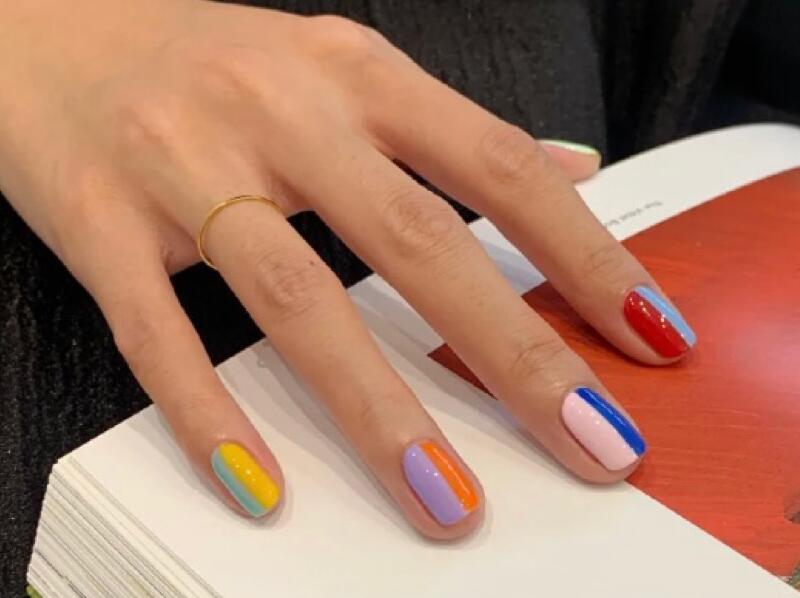 夏日跳色美甲合輯，廣西美甲師培訓(xùn)班都收集好了