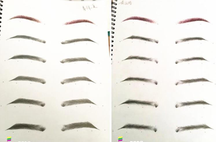 紋繡新手如何設(shè)計眉型？南寧紋繡培訓(xùn)班教你速成法