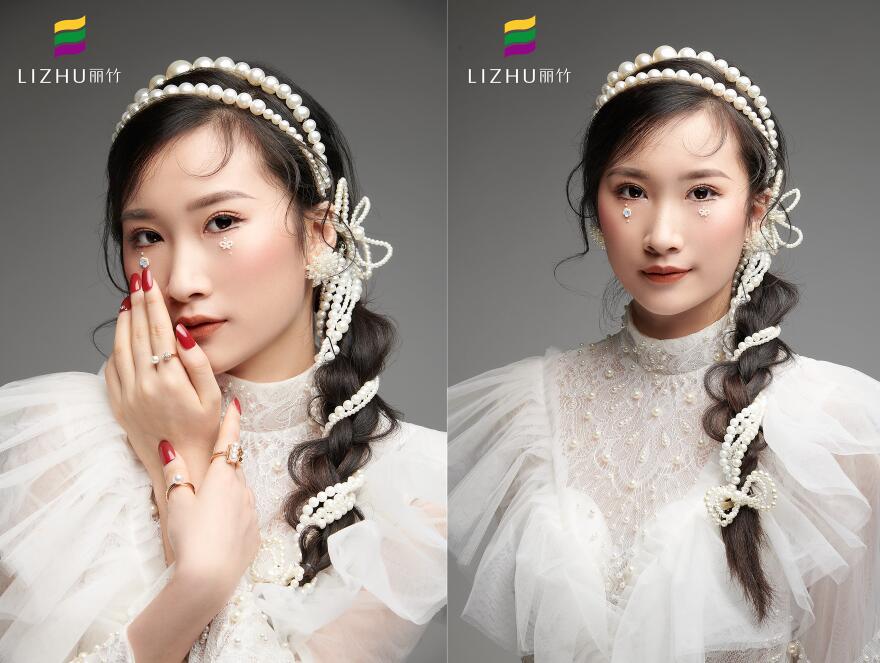 南寧彩妝培訓(xùn)作品：簡(jiǎn)約名媛妝容造型