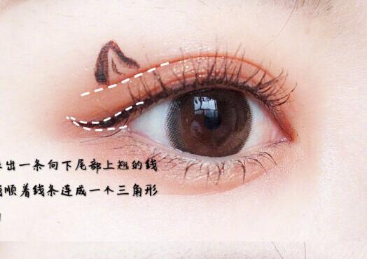 日常眼線快速畫法，南寧學化妝的學校教你