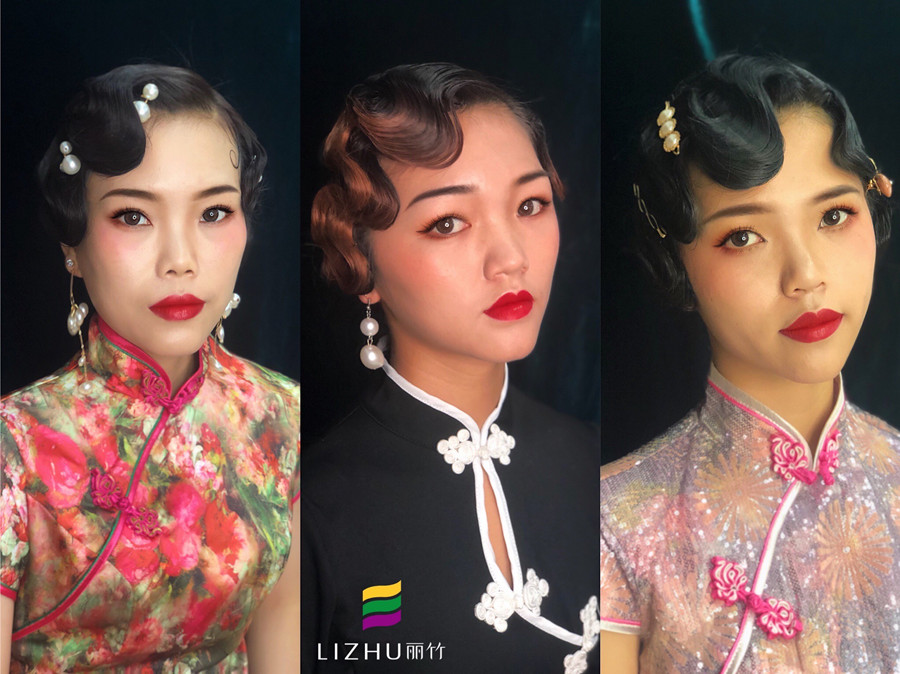 旗袍民國風(fēng)造型，告訴你南寧學(xué)彩妝哪家教得好