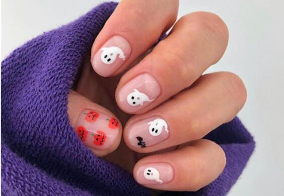 萬圣節(jié)主題美甲推薦，南寧培訓(xùn)美甲分享