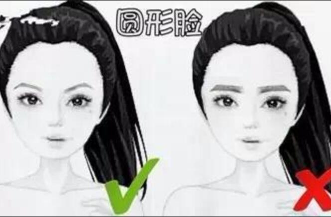 圓臉女孩千萬(wàn)不要做的眉型,南寧紋繡培訓(xùn)分享