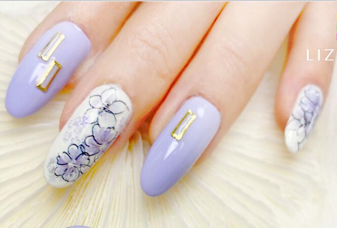 芋泥波波美甲，童趣清新又可愛