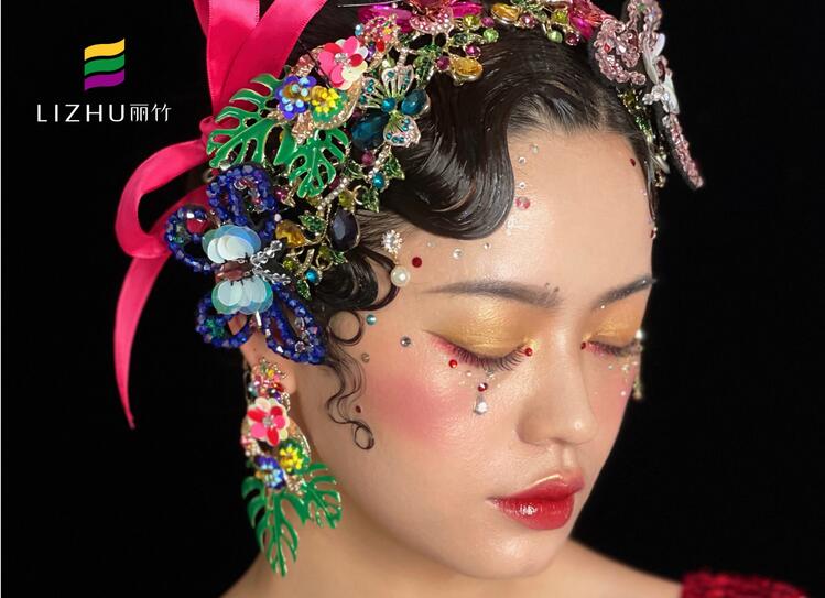 輕奢復(fù)古名媛造型，南寧化妝十大名校作品