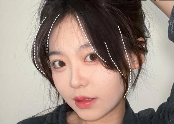 圓臉妹紙必學(xué)的八字劉海教程，南寧美發(fā)培訓(xùn)機(jī)構(gòu)分享