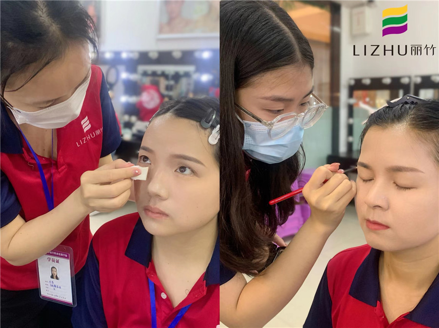 眼部淚溝遮瑕技巧，廣西美妝培訓(xùn)學(xué)校分享