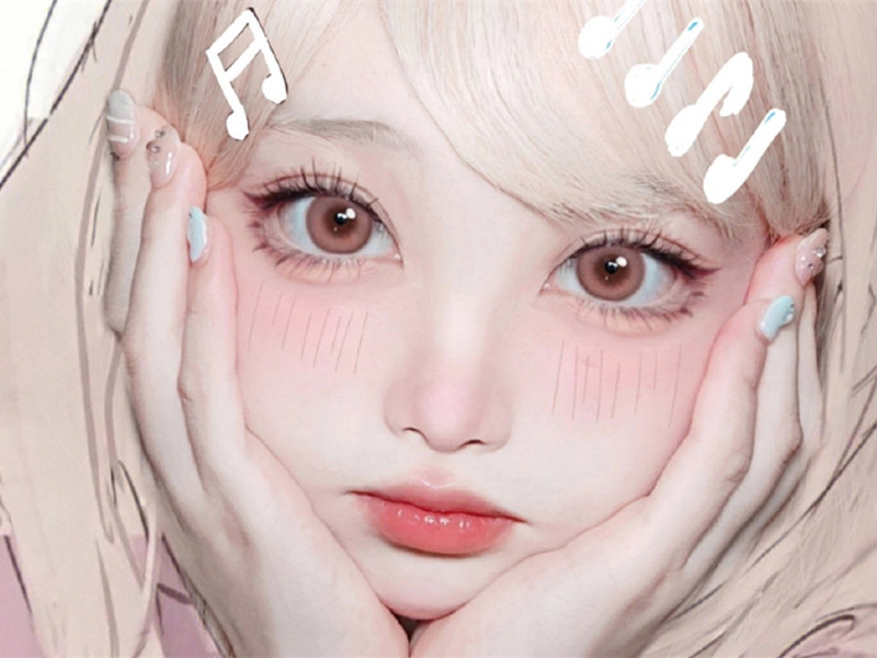 漫畫少女仿妝，廣西彩妝專業(yè)培訓(xùn)分享教程