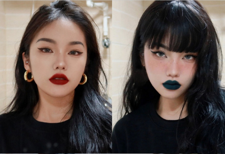 飽滿厚唇畫法教程，廣西化妝培訓唇妝分享