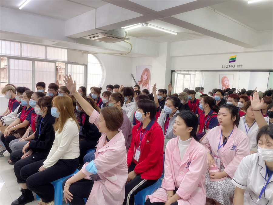 印·覺形象設(shè)計機構(gòu)-南寧美容美發(fā)學校校企就業(yè)宣講