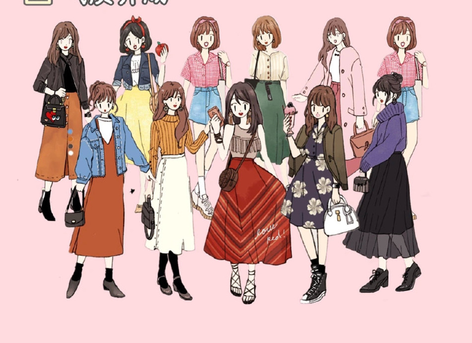 女生日常穿搭技巧，每個人能美美噠