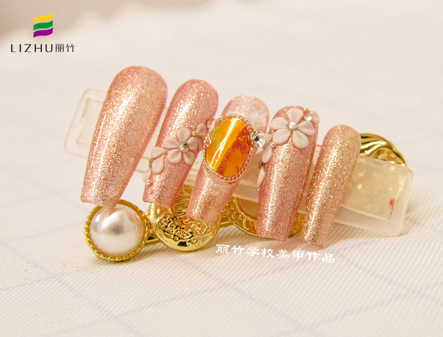 美甲水晶粉使用教程 | 零基礎(chǔ)學(xué)美甲到麗竹