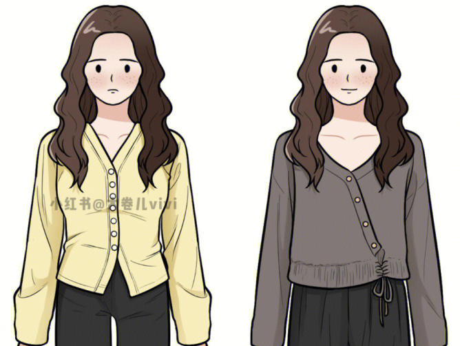 針織衫穿衣攻略 ，廣西彩妝造型學校分享