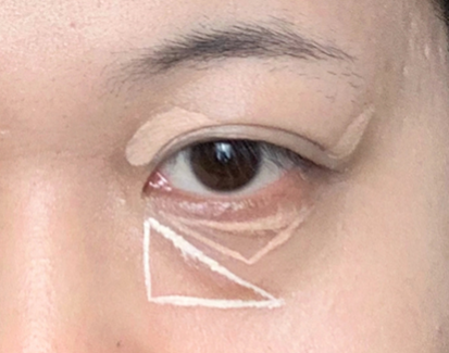 重度黑眼圈遮瑕方法，廣西化妝美妝培訓(xùn)教學(xué)