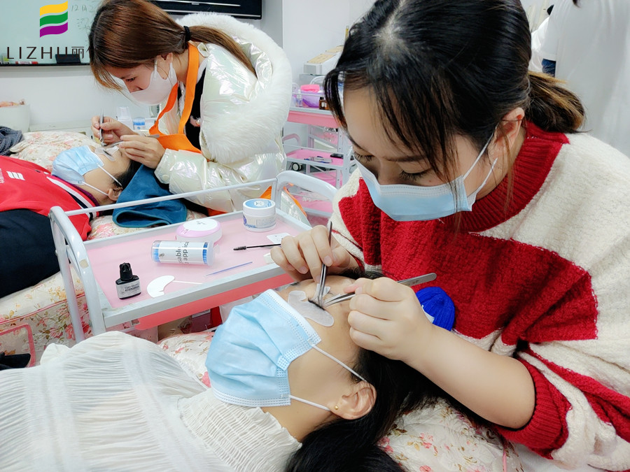 零基礎(chǔ)學美睫，歡迎學美睫到麗竹學校