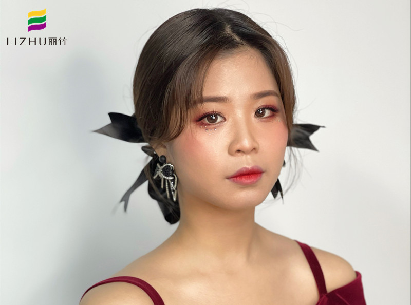 時(shí)尚簡約造型，廣西美妝師專業(yè)學(xué)校作品