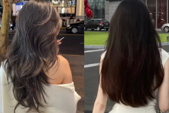 漂亮的發(fā)尾模板，南寧美發(fā)精剪造型班分享