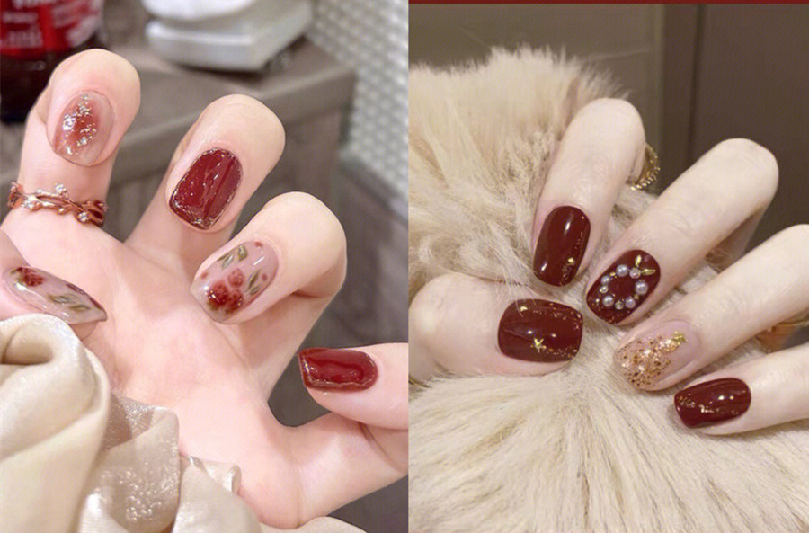 中國(guó)紅美甲，南寧美甲學(xué)習(xí)中心分享