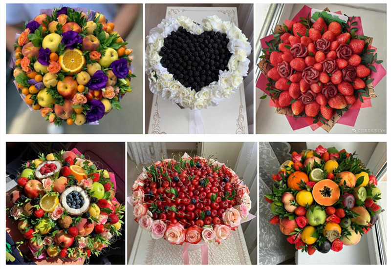創(chuàng)意水果花，南寧鮮花花藝學(xué)校帶你找創(chuàng)意
