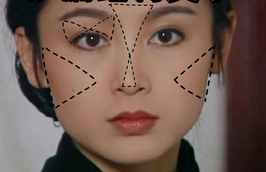 中式妝容化妝教程，南寧彩妝化妝造型學(xué)校分享