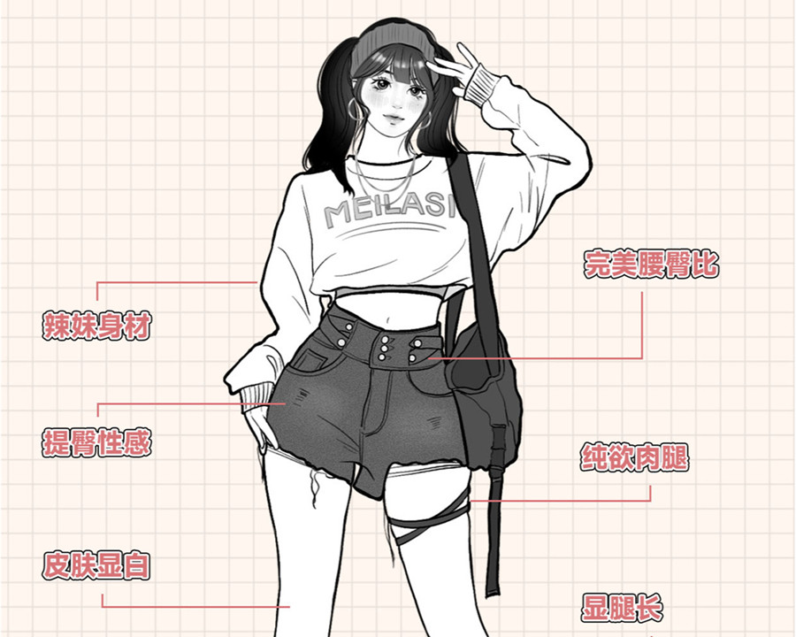 女生如何買到合適的短褲？廣西形象培訓(xùn)班分享