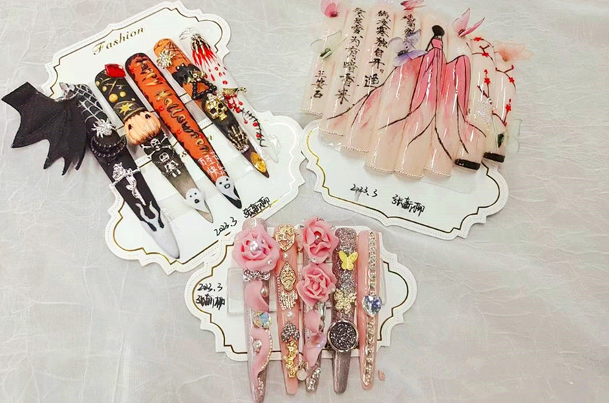 沙龍美甲設(shè)計(jì) | 廣西美甲學(xué)校畢業(yè)作品