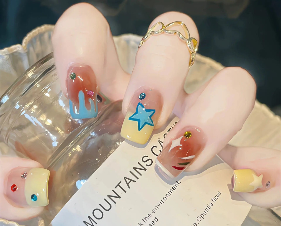 精致且少女的美甲款式，南寧美甲教學推薦