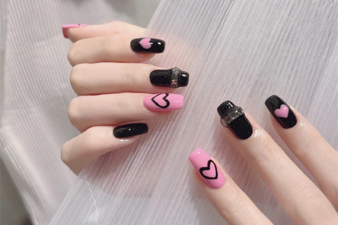 辣妹短款美甲，南寧美甲培訓(xùn)推薦分享