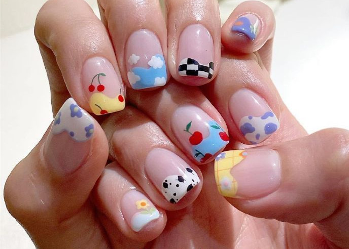 少女心可愛美甲，南寧零基礎(chǔ)學(xué)美甲