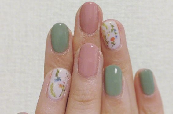 干花美甲教程，學美甲在南寧