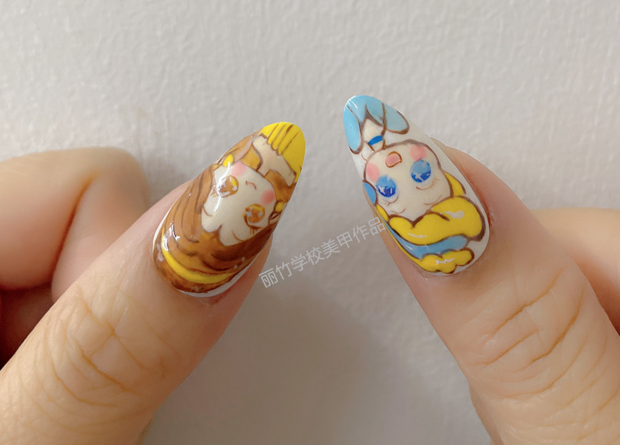 美甲課程內(nèi)容：貼甲片要貼到哪個位置