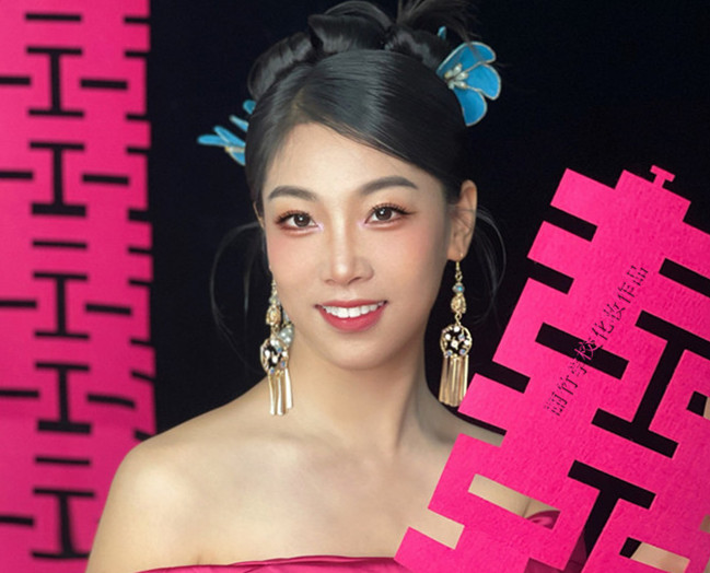 新娘晨袍造型，零基礎(chǔ)學(xué)新娘造型作品