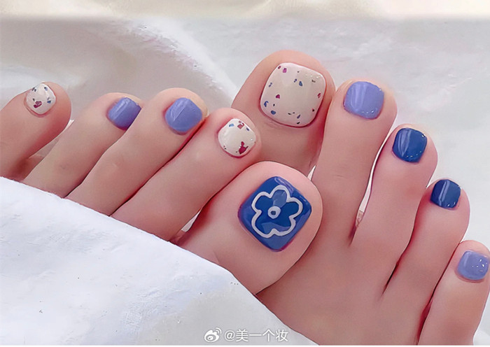 夏日腳丫美甲，南寧美甲師造型班分享