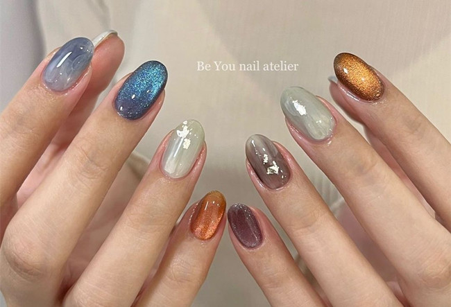 亮晶晶美甲，廣西美甲造型培訓(xùn)分享