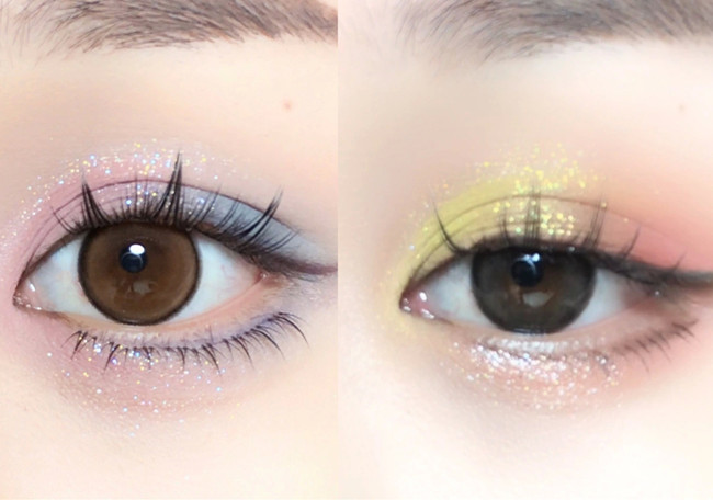 彩色多巴胺撞色眼妝合集，零基礎(chǔ)學(xué)眼妝