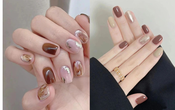美甲分享：秋日美甲，柔情似水暖人心