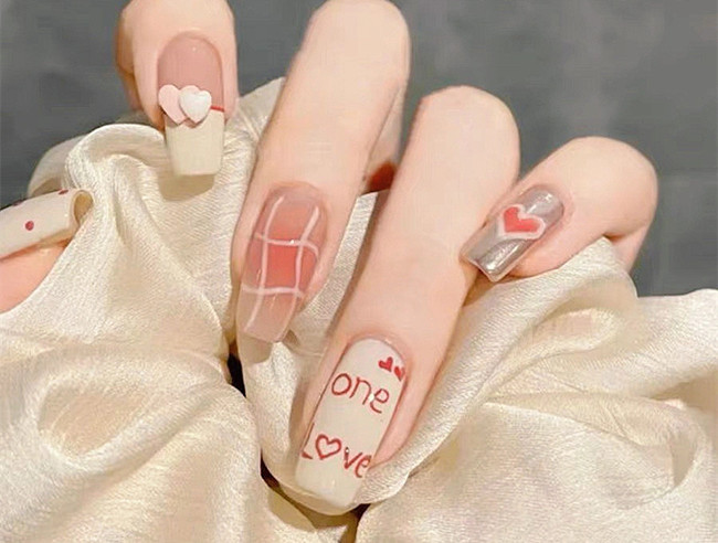 糖果色法式美甲，南寧培訓美甲師推薦