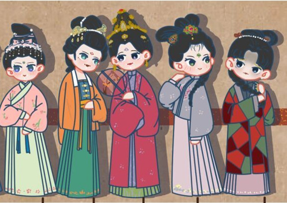 中國(guó)明代妝容服飾欣賞，南寧人物形象設(shè)計(jì)全科班解析