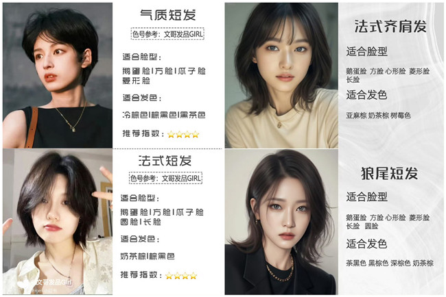 秋冬顯臉小短發(fā)，廣西美發(fā)理發(fā)職業(yè)學(xué)校推薦