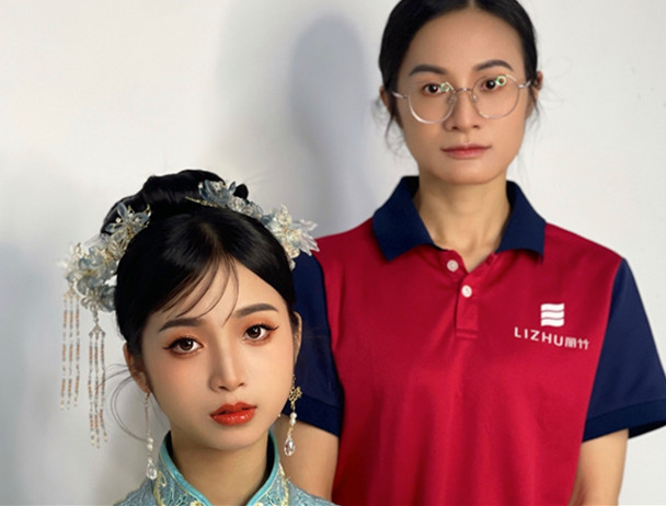 秀禾新娘，南寧新娘彩妝學(xué)員作品